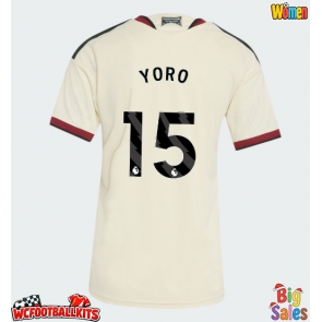 Manchester United Leny Yoro #15 Replica Third Stadium Shirt for Women 2026-27 Short Sleeve
